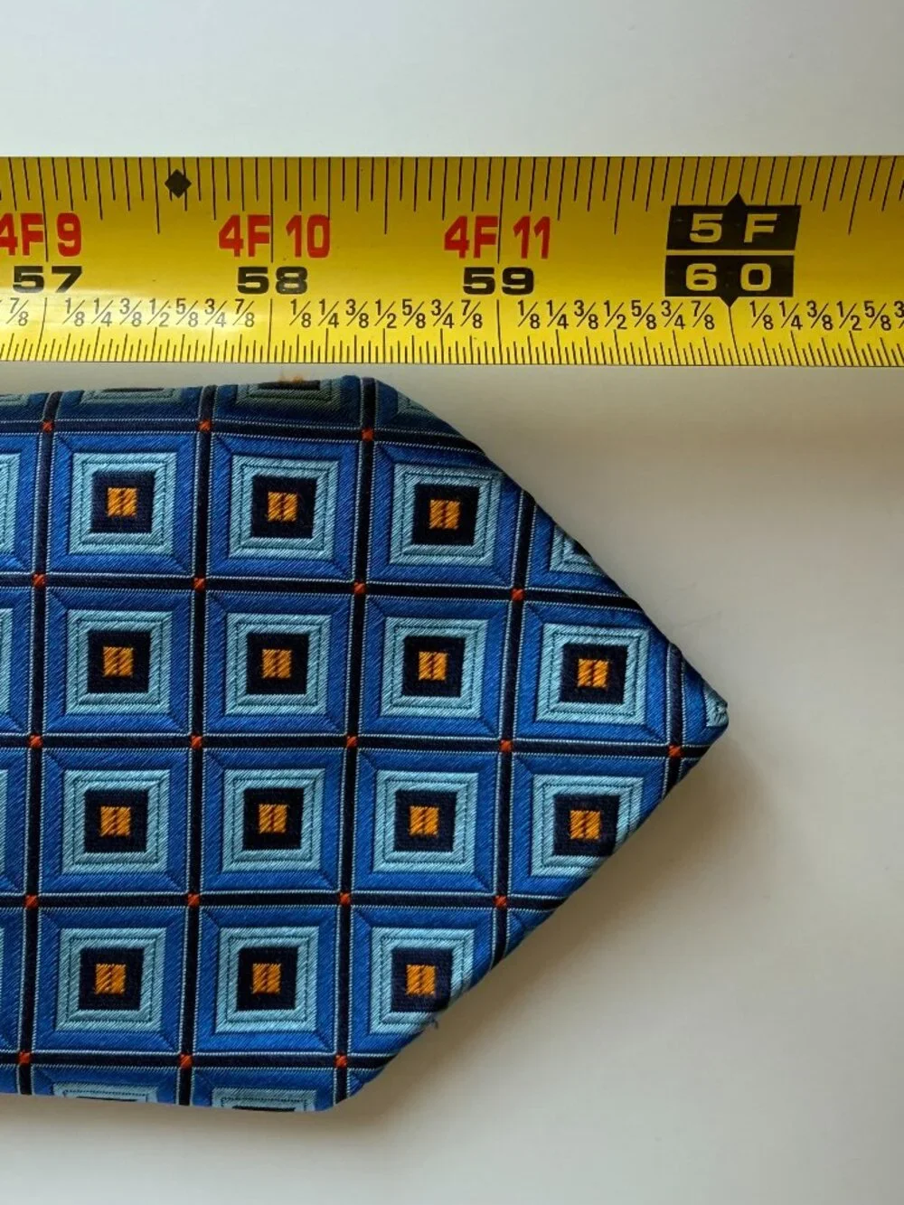 Silk Blue/Orange Ted Baker London Necktie